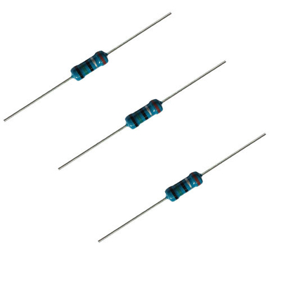 Metal Film Resistors 0.5% And 1% Tolerance Blue Standard Color