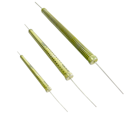 Metal Glaze Film High Voltage High Power Resistor Max Voltage 55KV